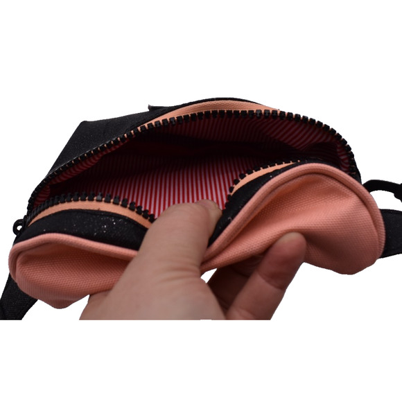 Herschel Supply Co. Twelve Hip Pack for Kids - Youth Fanny Pack - Black Glitter - Picture 4 of 5